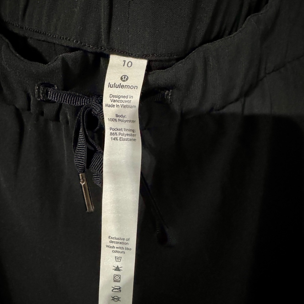 Black Lululemon Pants - Picture 3 of 4